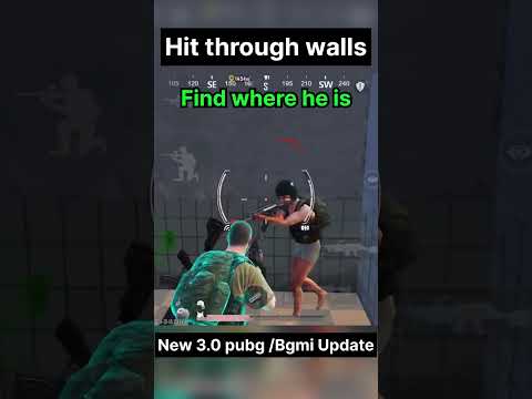 Sevou Trick 29 - Hit through walls 🔥#pubgmobile #pubgm #bgmi  #levinho #sevou