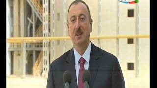 preview picture of video 'Prezident İlham Əliyev Norm Sement zavodunun açılışında iştirak edib'