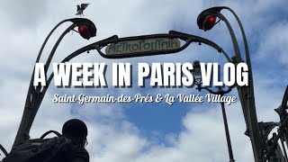 【パリ暮らし】サンジェルマン・デ・プレ街歩き | パリのアウトレットLa Vallée Village | 秋のパリ1週間Vlog | Saint-Germain-Des-Prés