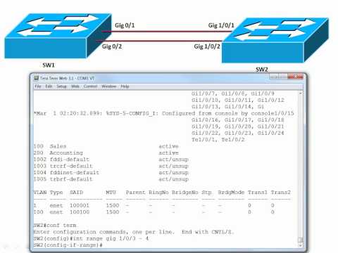 ICND - Video #12 - Ethernet Switch Configuration - Part 2 (VLANs)