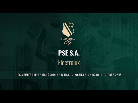 Skrót spotkania PSE S.A. - Electrolux ( Legia Biznes Cup Jesień 2019 )