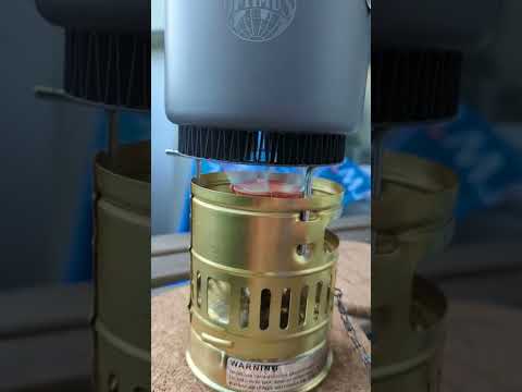 Optimus Svea 123R first run