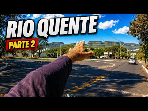 RIO QUENTE | Como é a cidade fora da área turística? | Interior de Goiás