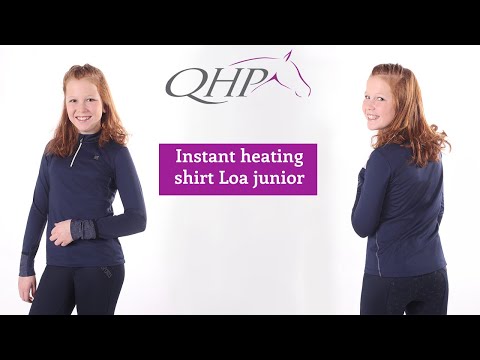 Instant Heating Shirt Loua Junior - Navy 