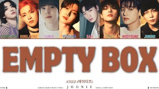 Download lagu ATEEZ (에이티즈) 'Empty Box' Lyrics (Color Coded Lyrics Han/Rom/Eng) mp3