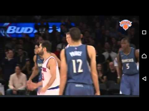 K.Porzingis and Knicks vs Wolves