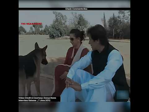 Imran Khan Kay Dog Ka Mazahiya Andaz TV Anchor Kay Sath! 😂 #imrankhan #politics #shorts