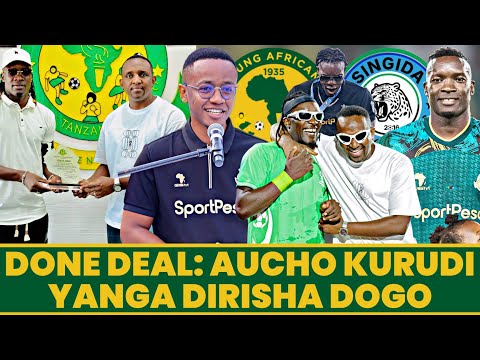 Done Deal..! Rasmi Aucho Kurudi Yanga Dirisha Dogo, Konte Kwenda Singida Black Stars Kwa Mkopo