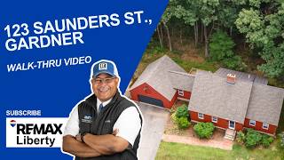 123 Saunders Street, #Gardner MA | 3.5 Acres and Flexible First-Floor Living