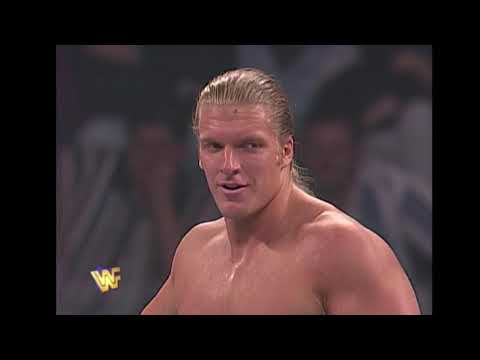 WWF Raw 5/22/1995 - Hunter Hearst Helmsley (Triple H Raw Debut) vs. John Crystal