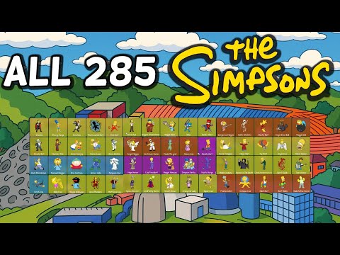 How to Get ALL 285 SIMPSONS in Find The Simpsons Roblox