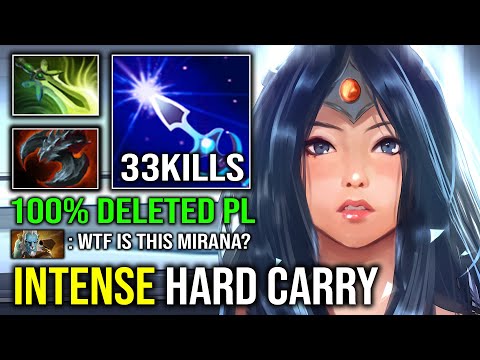 Intense Hard Carry 450 Attack Speed Unlimited Lightning Mirana Counter PL Illusion Dota 2