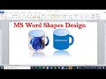Ms Word Shapes Practice WinWord Shapes Practice