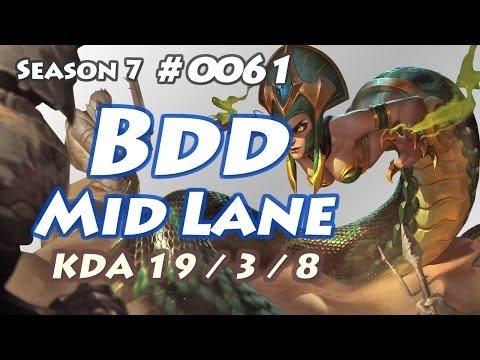 CJ Entus Bdd - Cassiopeia vs Ryze - EDG PawN, KR LOL Challenger 1037LP | 비디디 카시오페아