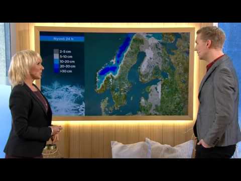 Så blir ditt sportlovsväder - Nyhetsmorgon (TV4)