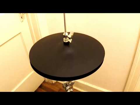 13" Sabian Fierce Black Suede Hi-Hats