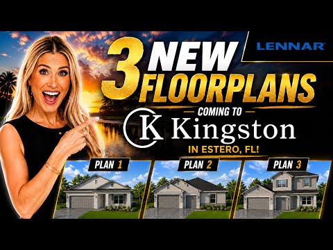 3 new Lennar floor plans coming to Kingston video tour