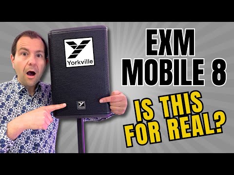 Yorkville EXM Mobile 8 – Ultimate Portable PA Overview!