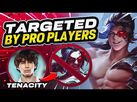 I got target banned 3 games in a row... by a PRO PLAYER
