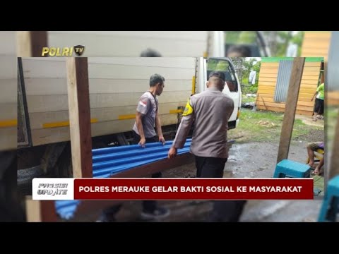 PRESISI UPDATE: POLRES MERAUKE GELAR BAKTI SOSIAL KE MASYARAKAT 15/01/2025 20.00