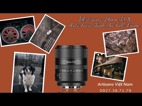 7Artisans 24mm F1.8 Auto Focus Full-Frame lens góc rộng đa dụng