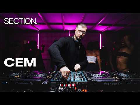 CEM | Techno & UK Bass DJ Set | SECTION. | January 2026