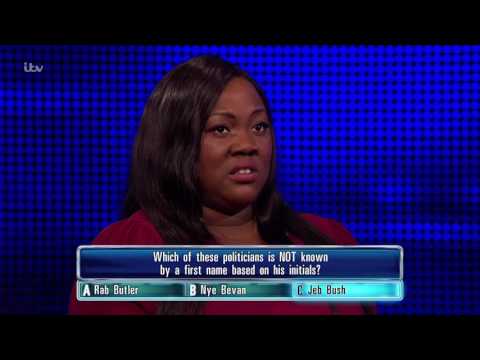 Gladys Gets Her Politician Question Wrong - The Chase