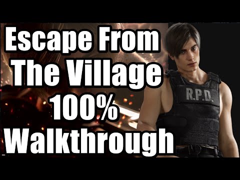 Escape From The Village - Chapter 6 100% Walkthrough | Resident Evil 4 Remake