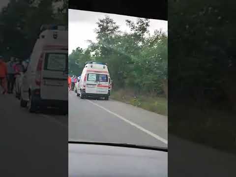 Accident Jucu masina rasturnata (Cluj) 26 09 2020