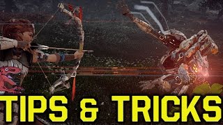 Horizon Zero Dawn Tips & Tricks TO ENHANCE YOUR EXPERIENCE (Horizon Zero Dawn gameplay tips)