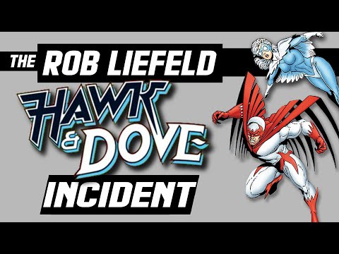 The Rob Liefeld Hawk and Dove INCIDENT...