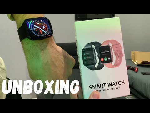 CASCHO Smart Watch for Men Women, 1.85" HD Fitness Tracker with Bluetooth Calls/Messages, 115+Sports Modes, 24/7 Heart Rate/Sleep Fitness Watch, Pink video review thumbnail