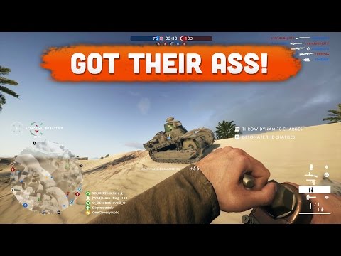 GOT THEIR ASS! - Battlefield 1 | Road to Max Rank #96