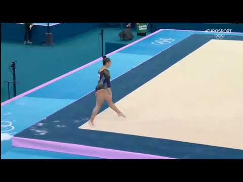 Julia Soares Floor Qualifications 2024 Olympics