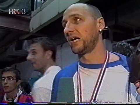 Prvenstvo Hrvatske 2003 KK Split - Slavlje nakon titule