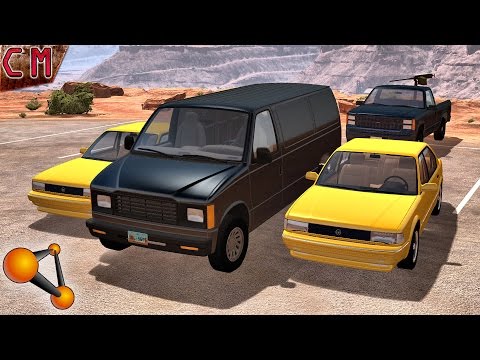 BeamNG.Drive - Heist Bandit Chases Assault Machine Gun #1