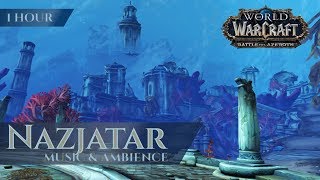 Nazjatar and Zin-Azshari - Music & Ambience (1 hour, 4K, World of Warcraft Battle for Azeroth)
