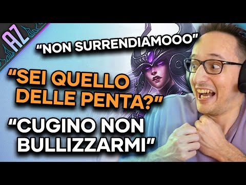 SYNDRA TECNICA AFK: TROVO DUE ITALIANI CHE MI AIUTANO - AZ PENTAKILL CHALLENGE