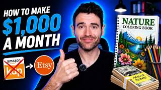 This Coloring Book Makes $1,000 a Month on Etsy (Amazon KDP Alternative)