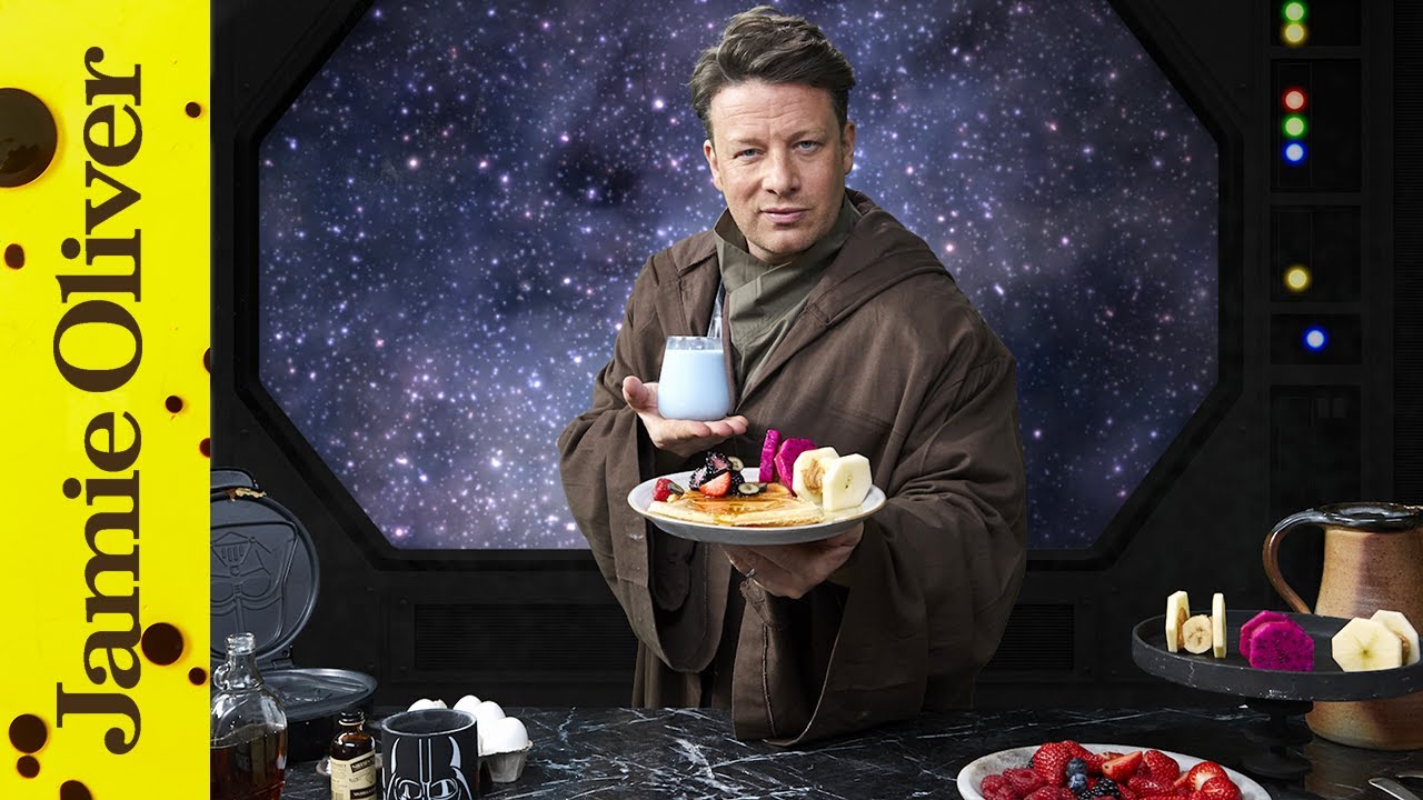 MAY THE 4th BE WITH YOU! Star Wars Waffles Jamie Oliver