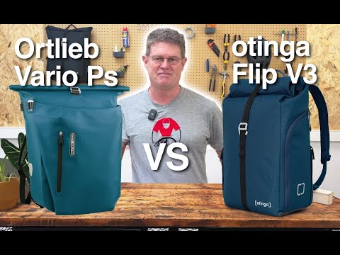 ORTLIEB Vario PS vs. otinga Flip V3: The ultimate bike bag test