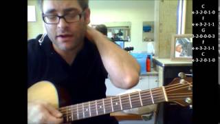 How to play "Great Balls Of Fire" by Jerry Lee Lewis on acoustic guitar