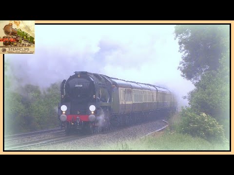 35028 Clan Line Cornish Challenge. The Cornishman, 17 June 2018