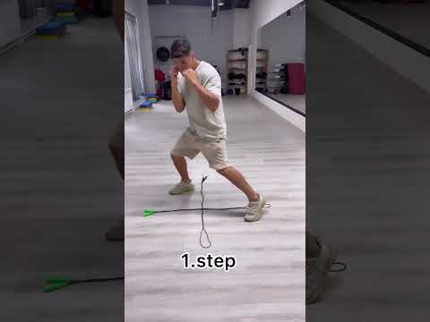 Incredible Footwork for boxing | how to boxing-Angel shuffle | TUTORIAL #shorts  #boxeo #tutorial