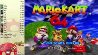 Mario Kart 64 150cc All Cups (No Skips) Speedrun 38:45 (World Record)