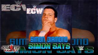 WWE ECW: Simon Says (Simon Diamond) by Drain STH - DL Custom Cover