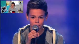 REACTING ON MY VOICE KIDS BLIND AUDITION | DEREKJARMO