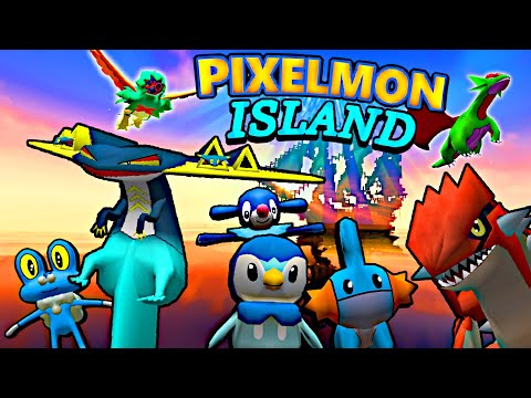 We Have 1 Hour To Escape Pixelmon Island