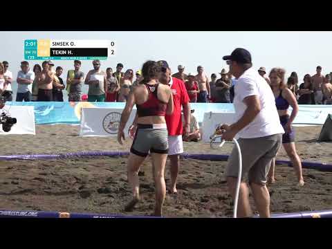 BRONZE Women's BW - 70 kg: O. SIMSEK (TUR) v. H. TEKIN (TUR)