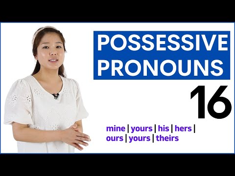 Learn Possessive Pronouns | Basic English Grammar Course